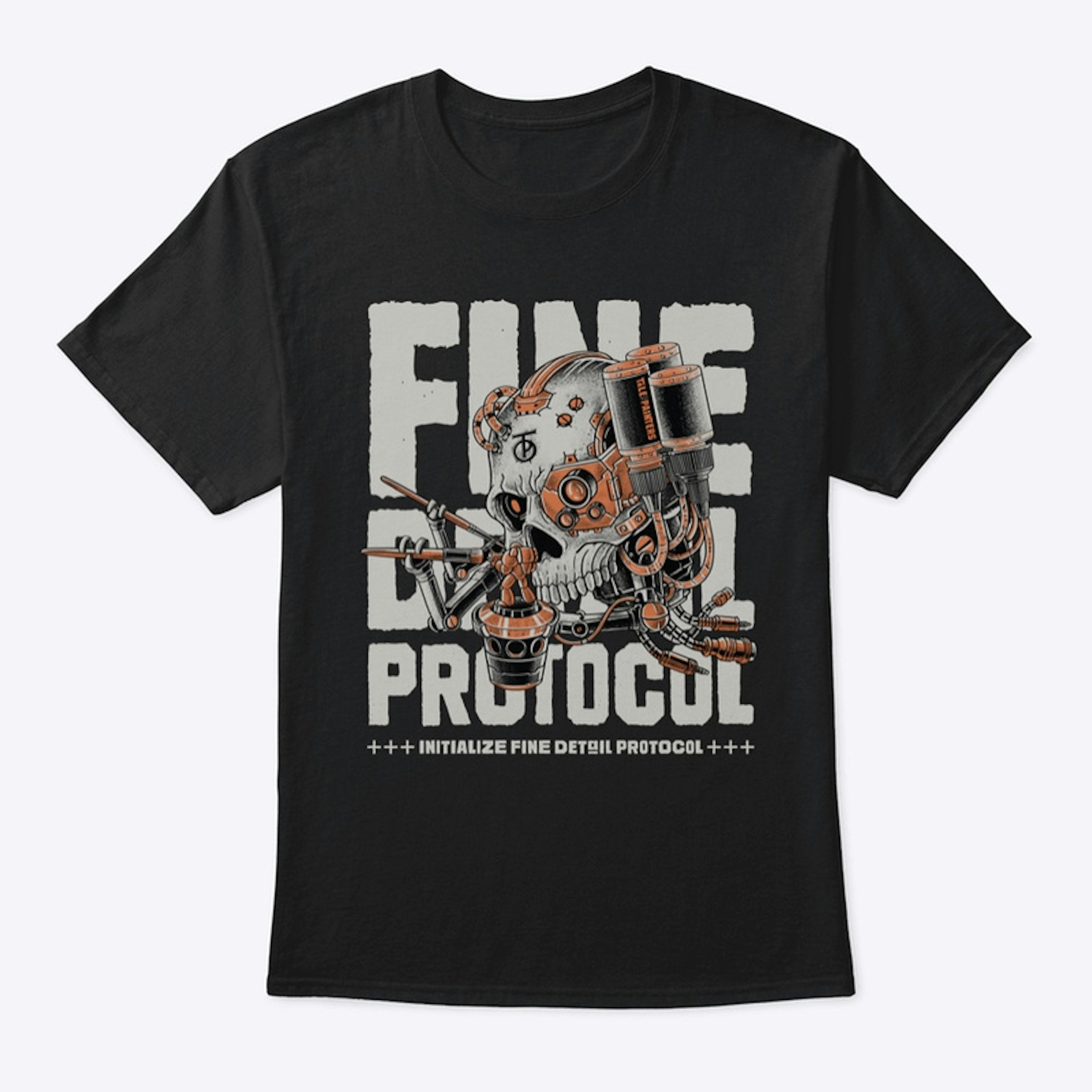 FINE DETAIL PROTOCOL Black T-Shirt