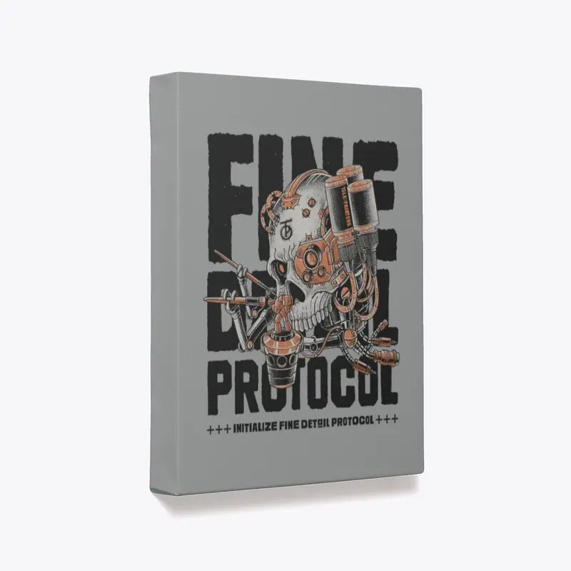 FINE DETAIL PROTOCOL Canvas print